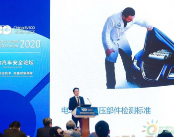 TUV莱茵出席2020<em>中国电动汽车</em>百人会论坛，献计电动车安全发展