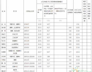 <em>沈阳煤业集团</em>企业负责人2018年度薪酬情况