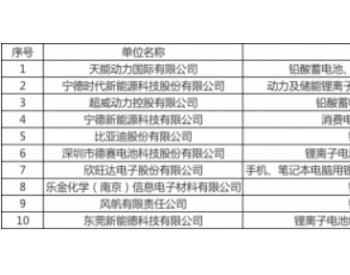 中国电池行业百强名单：<em>动力电池市场</em>需求巨大 进入快速洗牌阶段