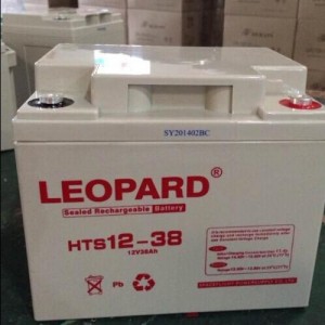 LEOPARD免维护蓄电池，美洲豹品牌蓄电池12v38ah