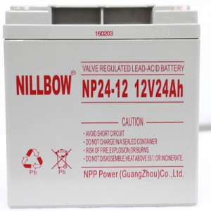 NILLBOW免维护蓄电池，力宝品牌蓄电池12v24AH