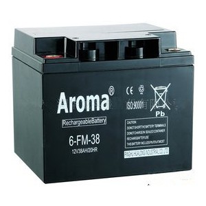 AROMA免维护蓄电池，华龙品牌蓄电池12v24AH