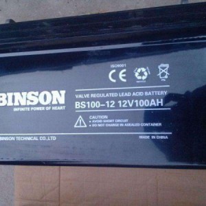 BINSON免维护蓄电池，滨松品牌蓄电池12v38AH