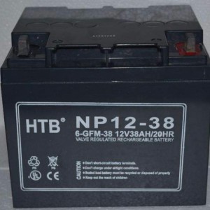 HTB免维护蓄电池，HTB品牌蓄电池12v38AH