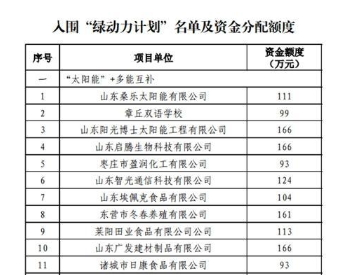 山东省<em>能源节约</em>项目资金重点支持这些项目