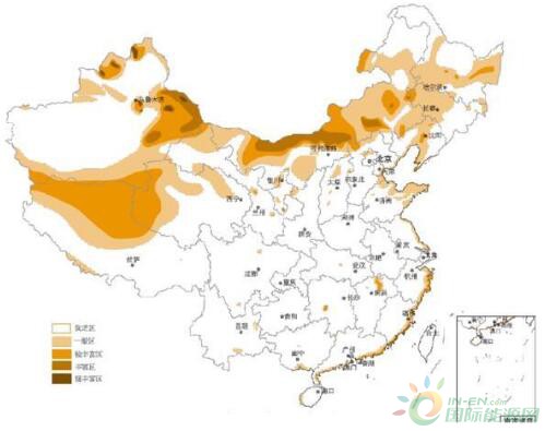 讀中國風能資源分佈圖,尋找我國風能資源的分佈規律及其成因-國際風力