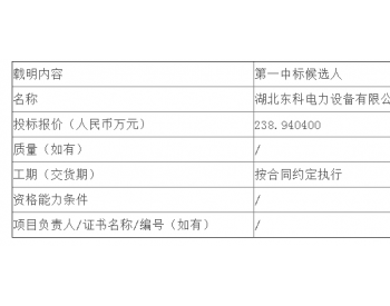 中标 | 国华电力河北沧东电厂2020-2023年锅炉吹灰器<em>日常</em>维护中标候选人公示
