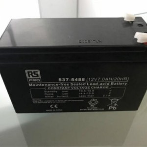 RS蓄电池 537-5488 12V7AH 小容量高性能