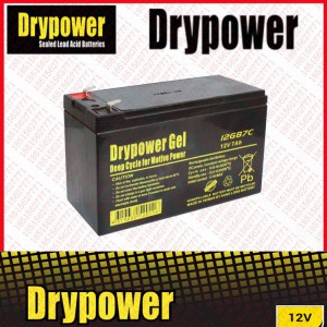 DRYPOWER蓄电池12GB7C/12V7AH现货