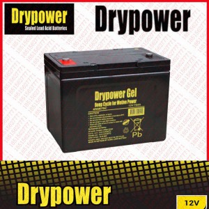 DRYPOWER蓄电池12GB75C/12V75AH总部