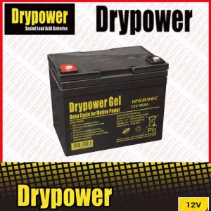 DRYPOWER蓄电池12GB36C/1236AH规格