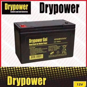 DRYPOWER蓄电池12GB100C/12V100AH总代