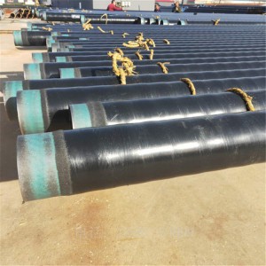 地埋石油燃气管线防腐钢管选择加强级3PE防腐钢管