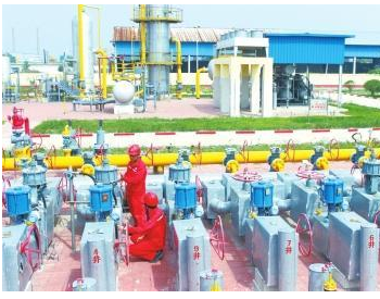 西北油田十年供氣120億方