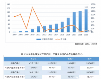 【年度报告】：光伏市场遍地开花，中国<em>产能供应</em>全球