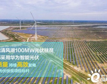 扶贫标杆！华能山东清风湖100MW光伏扶贫项目持续高效发电