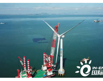亚太单机容量最大<em>海上风机并网发电</em> 中国风电开发能力实现历史性跨越