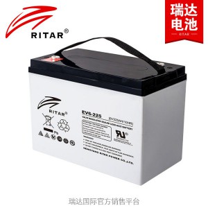 RITAR深圳瑞达蓄电池EV6-225 6V225AH参数