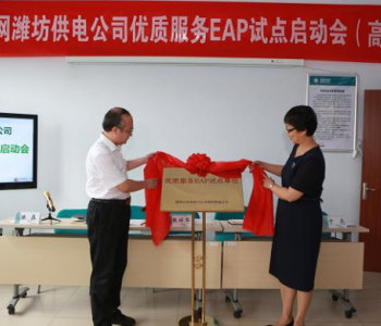 山东省首个电力优质服务<em>EAP试点</em>项目在潍坊高密市正式启动