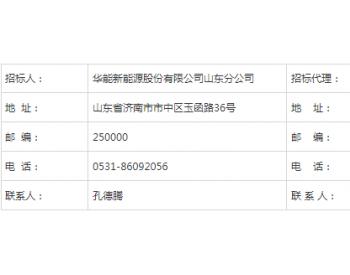 招标丨华能山东平邑<em>白彦风电场</em>100MW工程、华能新泰禹村风电场100MW工程委托档案整理及配合验收服务项目招标公告