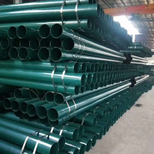 河北雄安热浸塑钢管价格&梅花管专业生产厂家一体多孔国标厚度