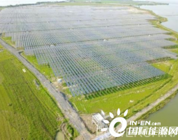 国家电投共青江益光伏电站通过汛期场区进洪蓄水考验
