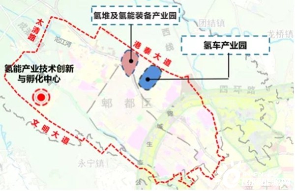 2年運營100輛氫能公交 四川成都郫都區跑出