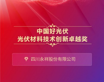 中国好光伏—光伏材料技术创新卓越奖排名