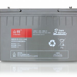山特蓄电池C12-100 12V100AH UPS电源