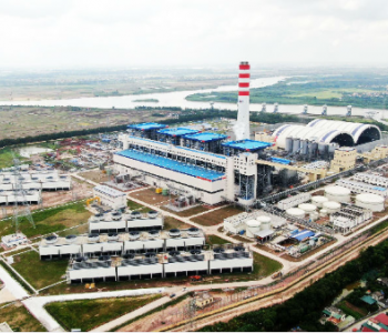 中国能建投资建设的越南<em>海阳燃煤电厂</em>1号机组商运