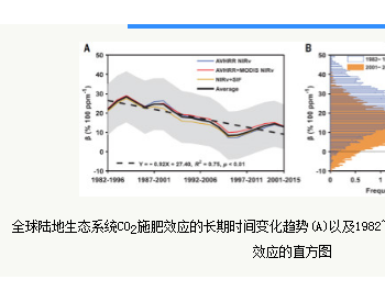 全球二氧化碳施肥<em>效应</em>40年呈下降趋势