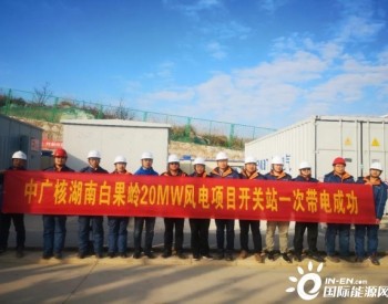 <em>中广核新能源</em>在湖南首个分散式风电场一次带电成功！