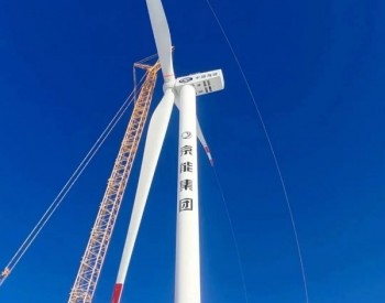 京能内蒙古苏尼特项目132台机组完成吊装
