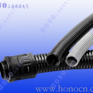 尼龙波纹软管 阻燃塑料软管 V0阻燃PA软管 环保塑料穿线管