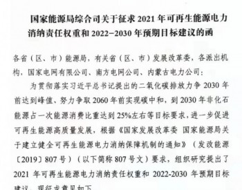 ​2021-2030年各省风电、光伏等<em>消纳责任</em>权重来了！