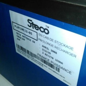 STECO蓄电池PLATINE12-38铅酸储能系列