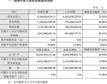 横店东磁预计2020年实现营收81亿元 同比增长23.42%