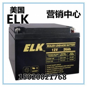 美国ELK蓄电池ELK-12180精密设备专用电源