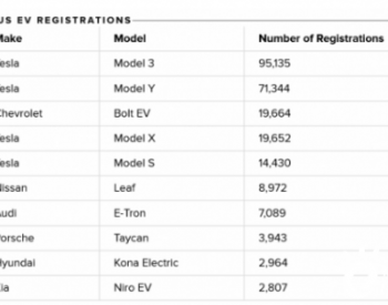 2020年特斯拉在美国电动汽车<em>市场份额</em>达79%