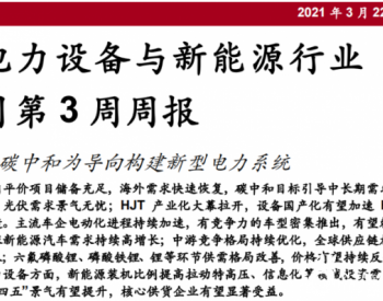 开启扫货模式！碳中和之构建新型电力......