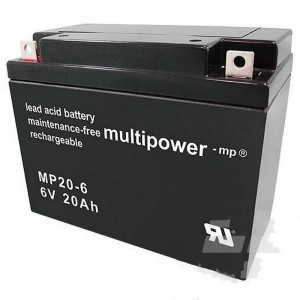 德国MULTIPOWER蓄电池MP20-6
