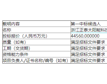 中标 | 最低1.78元/W 龙源电力鹤岗500MWp光伏项目北区组件采购中标候选人公示