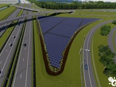 荷兰高速公路交汇处采用漂浮式光伏和液流<em>电池供电</em>