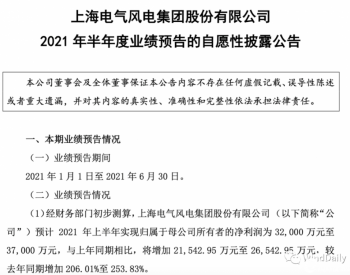 预计<em>净赚</em>3.2-3.7亿元！电气风电2021年半年度成绩单，来了！