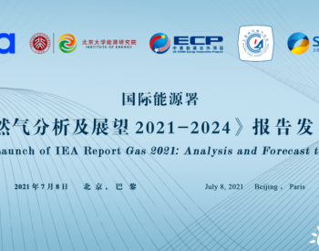 <em>国际能源署</em>《天然气分析及展望2021-2024》报告在京发布