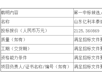 中标 | <em>山东公司</em>费县电厂厂区25.55MW光伏项目施工总承包公开招标中标候选人公示