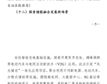 2025年建成5GW新型储能！内蒙古发布征求意见稿！