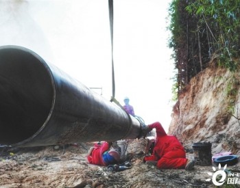 江西省撫州市樂安縣大馬頭鄉召尾村：“西氣東輸”施工忙