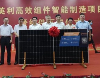 产值68.5亿元！<em>英利</em>中国5GW天津高效组件项目一期正式投产