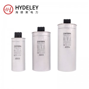 海德莱HYD-CR并联电力电容器 进口低压无功补偿容抗组件